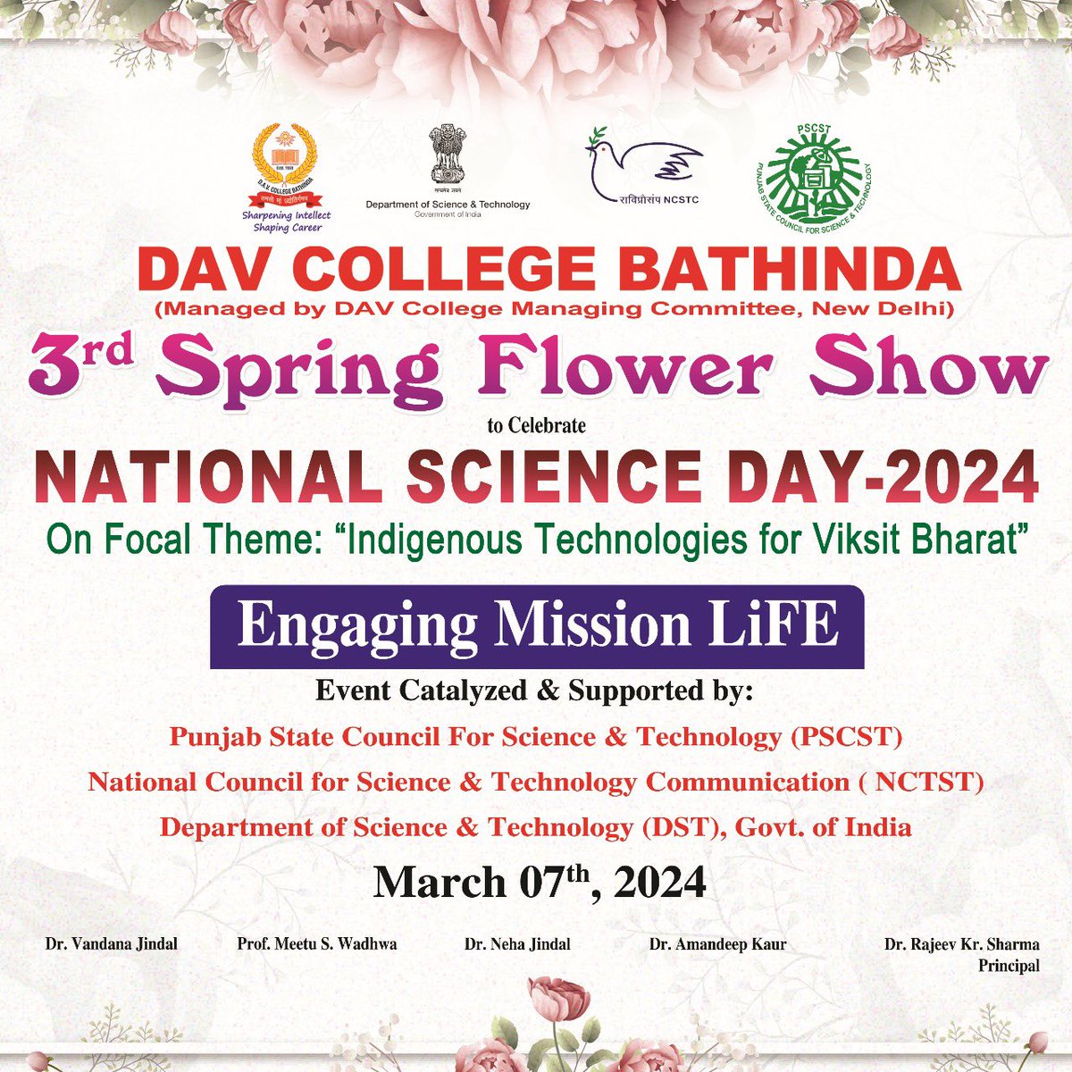 #NCSTC <a href="/IndiaDST/">DSTIndia</a> <a href="/sharmarashmi123/">Dr.Rashmi Sharma</a> <a href="/PMOIndia/">PMO India</a> <a href="/PSCST_GoP/">Punjab State Council for Science and Technology</a> <a href="/JKAroraEDPSCST/">Jatinder Kaur Arora</a> <a href="/KSBathPSCST/">KSBathPSCST</a>