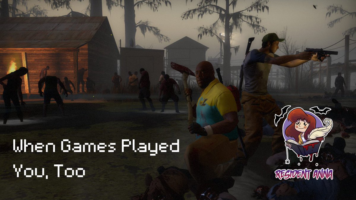 🧟 NEW RESIDENT ANNA ARTICLE 🖥️ This month we're looking at the small trend at the turn of the 2010s where horror games tried to learn/adapt to player behavior, featuring one of my all time multiplayer favs: Left 4 Dead and Left 4 Dead 2. Link in 🧵