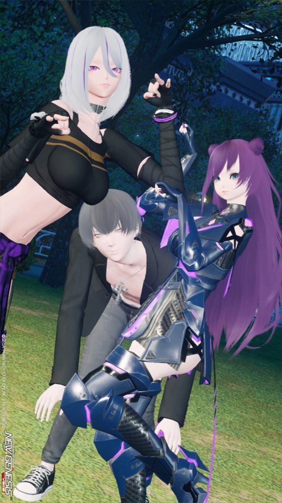 KanonNa6c's tweet photo. おはのーん♪

メンテお疲れ様でした〜
今回のSS、ソロ ペア どちらも反応ありがとうございました〜(｡>ㅅ<｡)ﾅﾑﾅﾑ

SSは、つばささんの男性キャラと、フレンドのプーちゃんとのです〜♪
ありがとね〜ヾ(o´∀｀o)ノ

#PSO2NGS_SS 
#メンテの日じゃないけどssを貼る https://t.co/agvLm8MFnD
