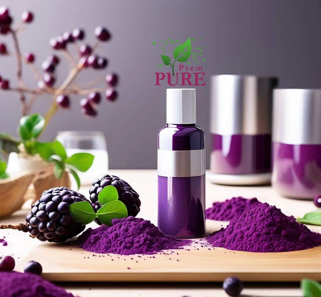 PremPureBio's tweet image. #MulberryExtract and Mulberry Juice Powder are derived from the fruit of the mulberry tree, which belongs to the genus Morus. The most common types of mulberry trees are white, red, and black mulberries. These extracts and powders are valued for their rich nutritional content