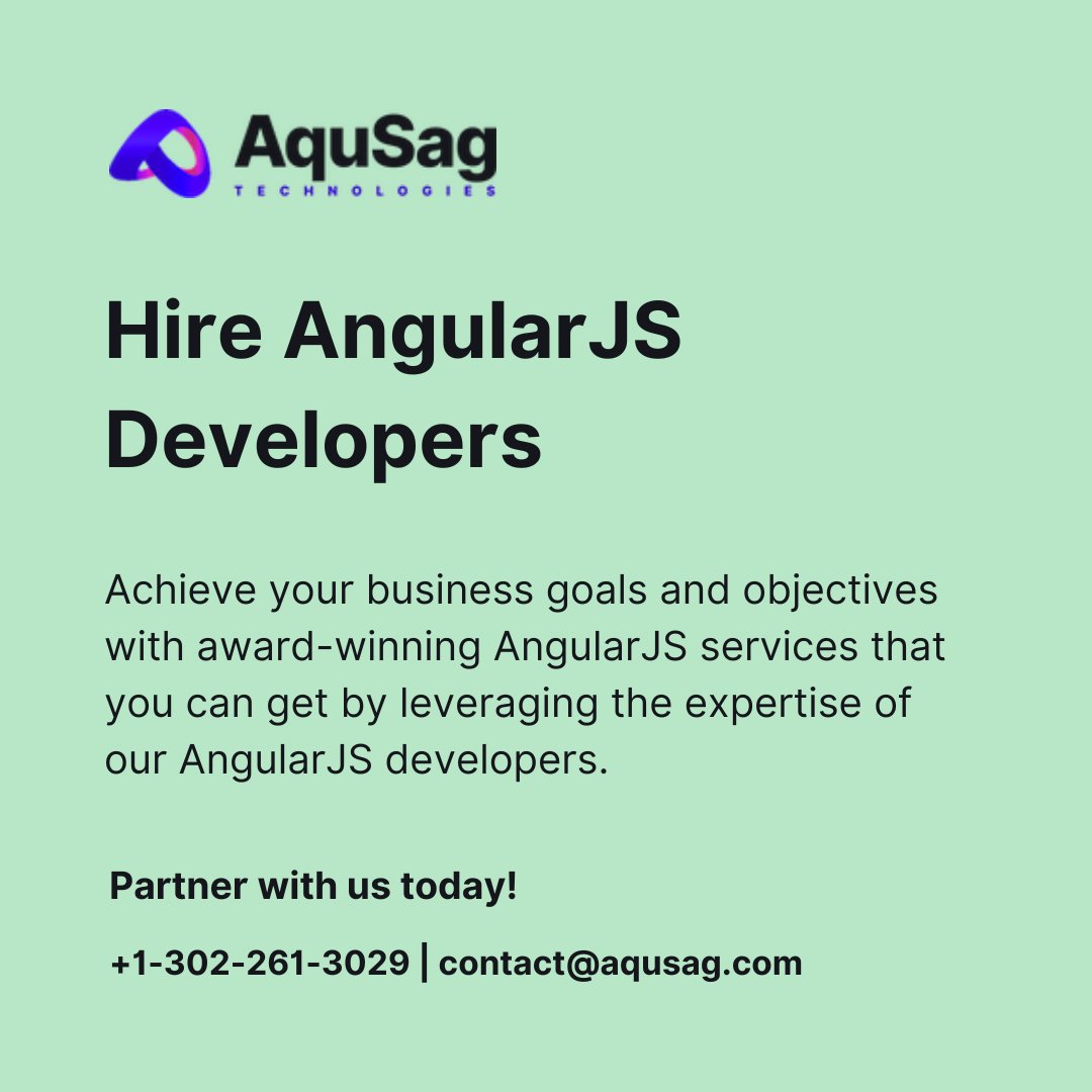 aqusag's tweet image. Hire AngularJS Developers

Looking to hire an AngularJS developer? Aqusag offers dedicated AngularJS experts for custom solutions, web development, and application development to bring your projects to life.

aqusag.com/hire-angularjs…

#angularjsdeveloper #customsolutions