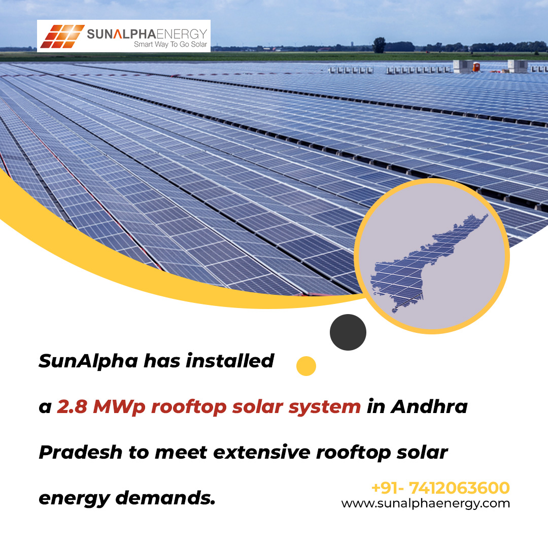 SunAlpha has successfully executed a state-of-the-art rooftop solar project totaling 2.8 MWp in Andhra Pradesh, addressing the region's substantial need for sustainable energy solutions.

#happymoments #india #andrapradesh #gujarat #solarenergy #solarenergysystem #industrialsolar