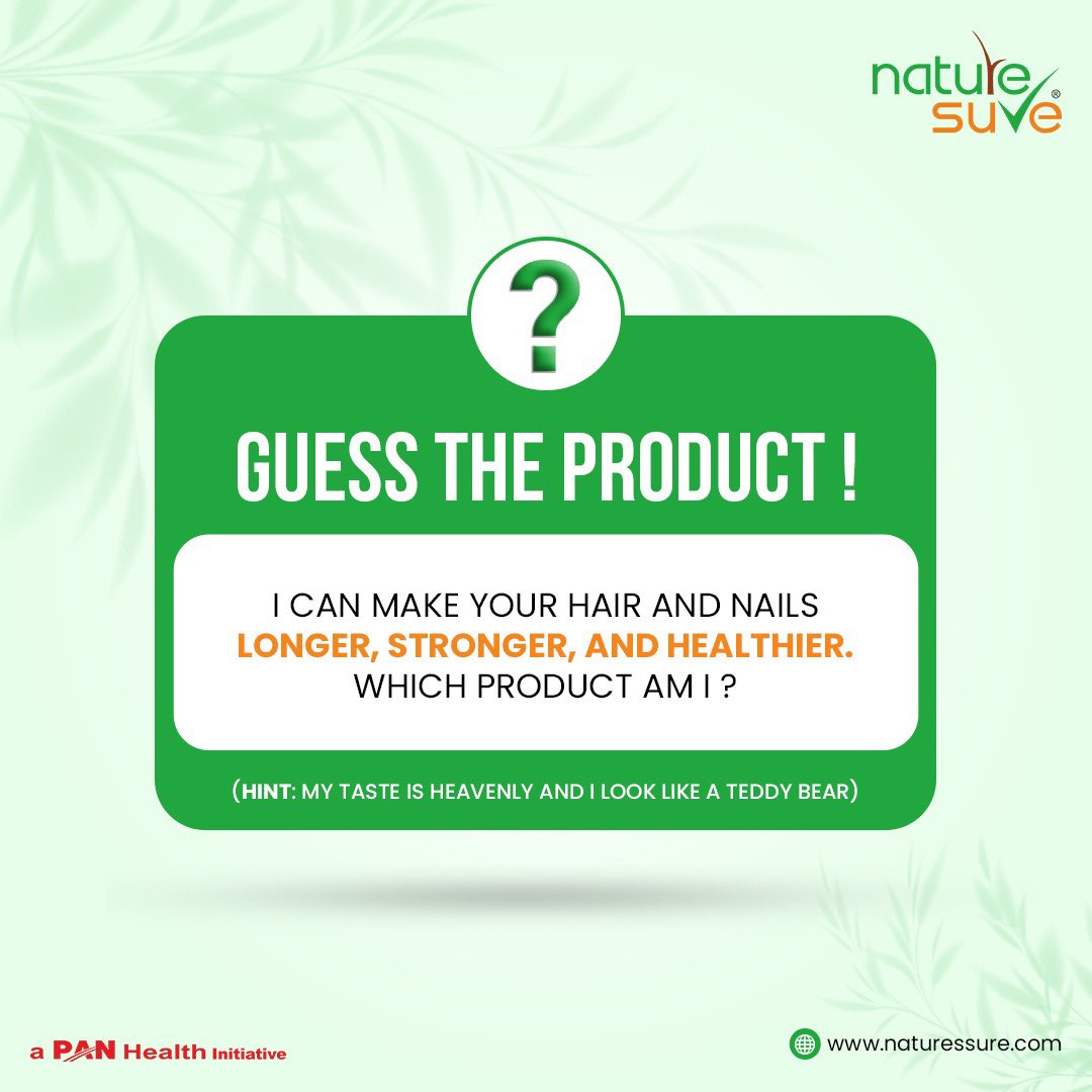 nature_sure's tweet image. You have got the hint. Keep guessing and comment down your guesses below!👇🏻 

#naturesure #naturegood #wellnessquiz #quiz #contest
