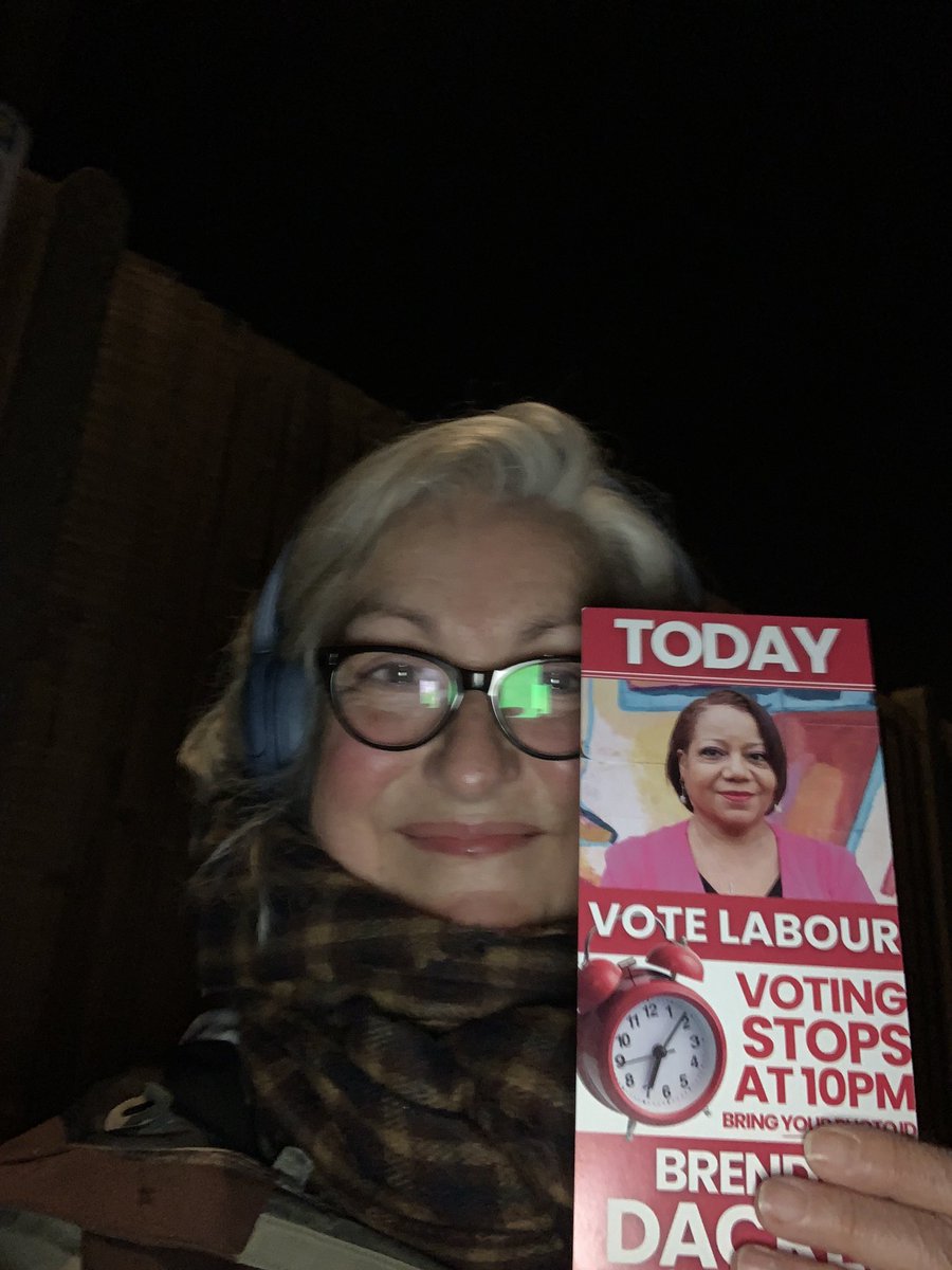 All you lovely Labour Lewisham supporters - we need you today. Please vote for @Brenda_Dacres