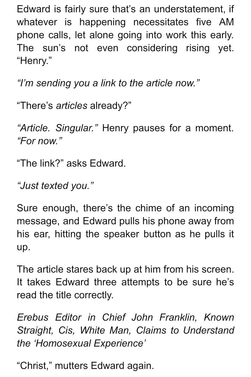 Who up WIPing their Wednesday anyways here’s a first preview of my <a href="/TerrorRevrsBang/">The Terror Reverse Bang</a> fic