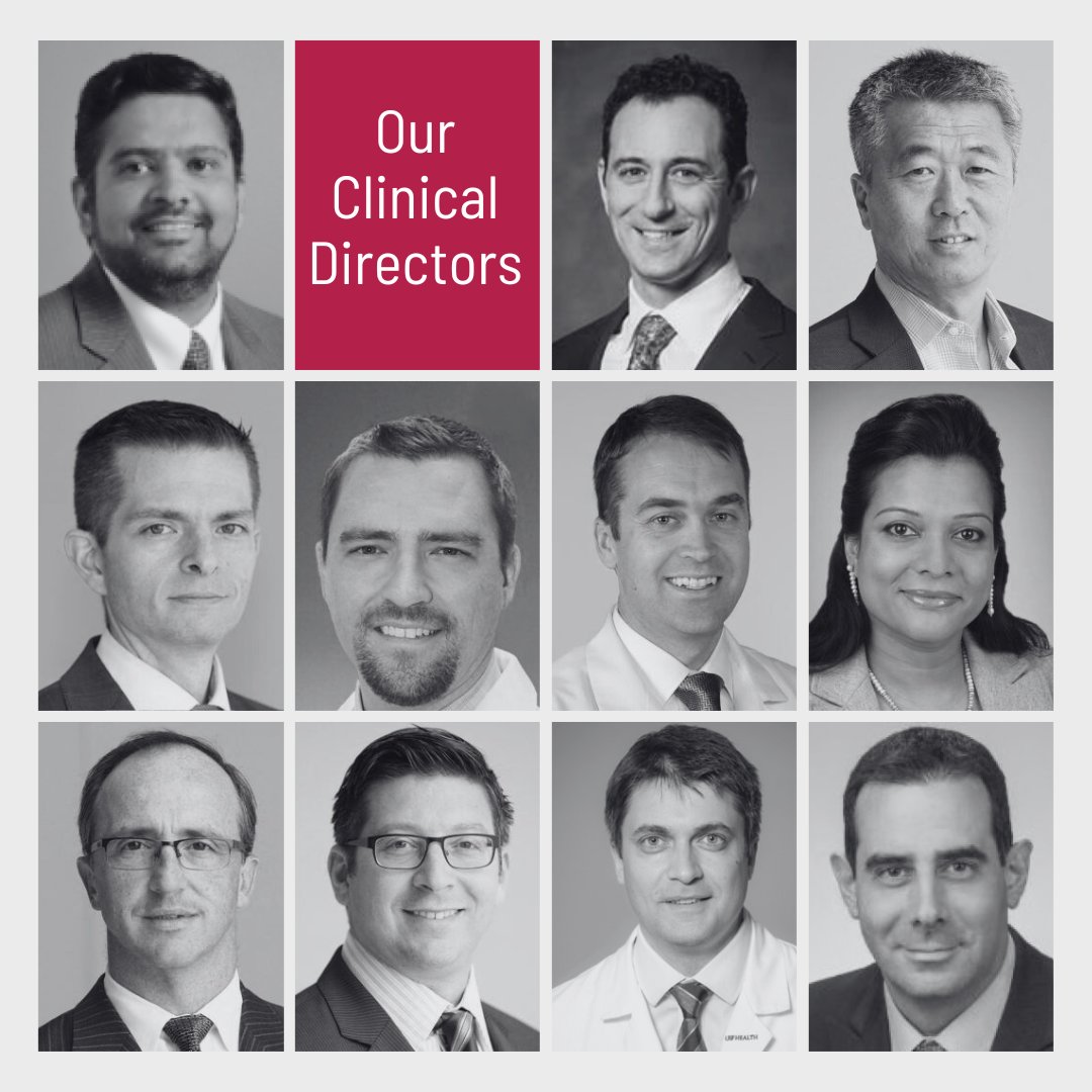 Alongside our training &amp; engineering teams, 11 physician clinical directors develop &amp; deliver training programs for industry, regulatory &amp; physician audiences, and provide  feedback on prototypes &amp; Idea to Reality (i2R) projects.

Keep a lookout for clinical director spotlights!