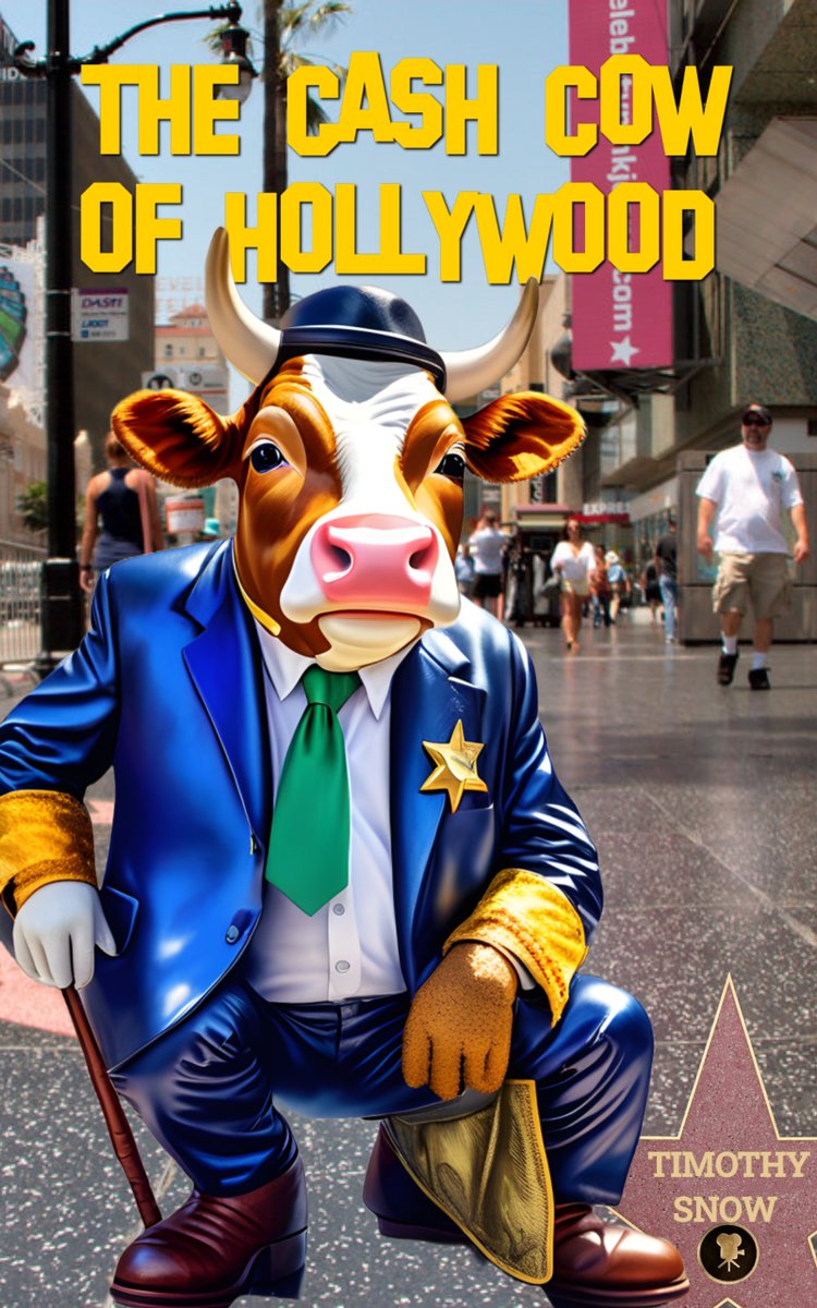 with @AmazonKindle Unlimited you can get 'The Ca$h Cow of Hollywood' now for FREE I don't want to have to be the one who says that I can't even GIVE it away for free... 😂 The Ca$h Cow of Hollywood 💰 🐮 🎬 a.co/d/gqe4EON #kindlebooks #hollywood