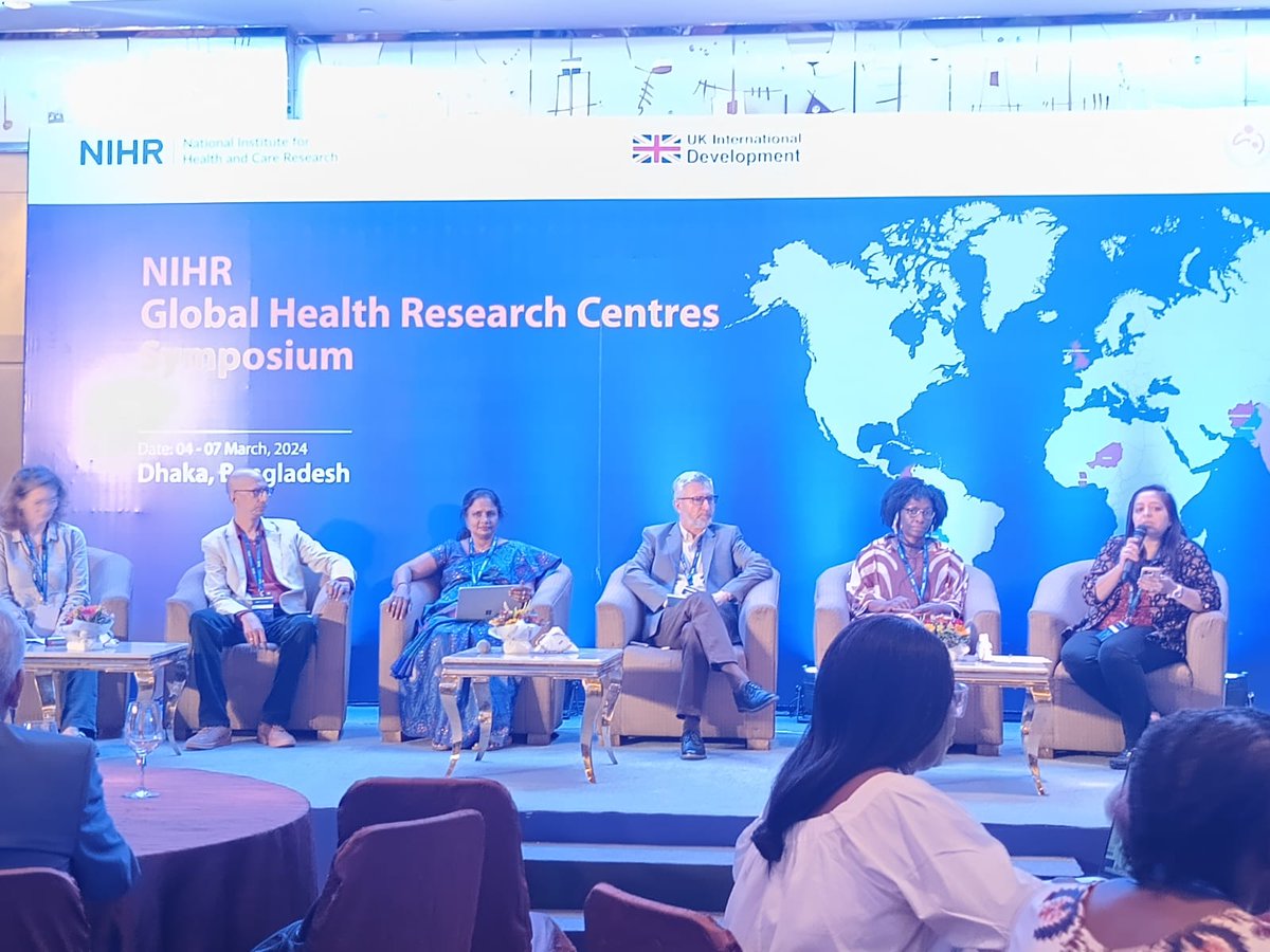 In the panel discussion, "Engaging with the Community", Dr Vidhya Venugopal emphasized on harnessing existing community knowledge for co-developing interventions and relying on community champions to ensure there can be buy-in for the designed interventions. (1/2)

#GHRC2024