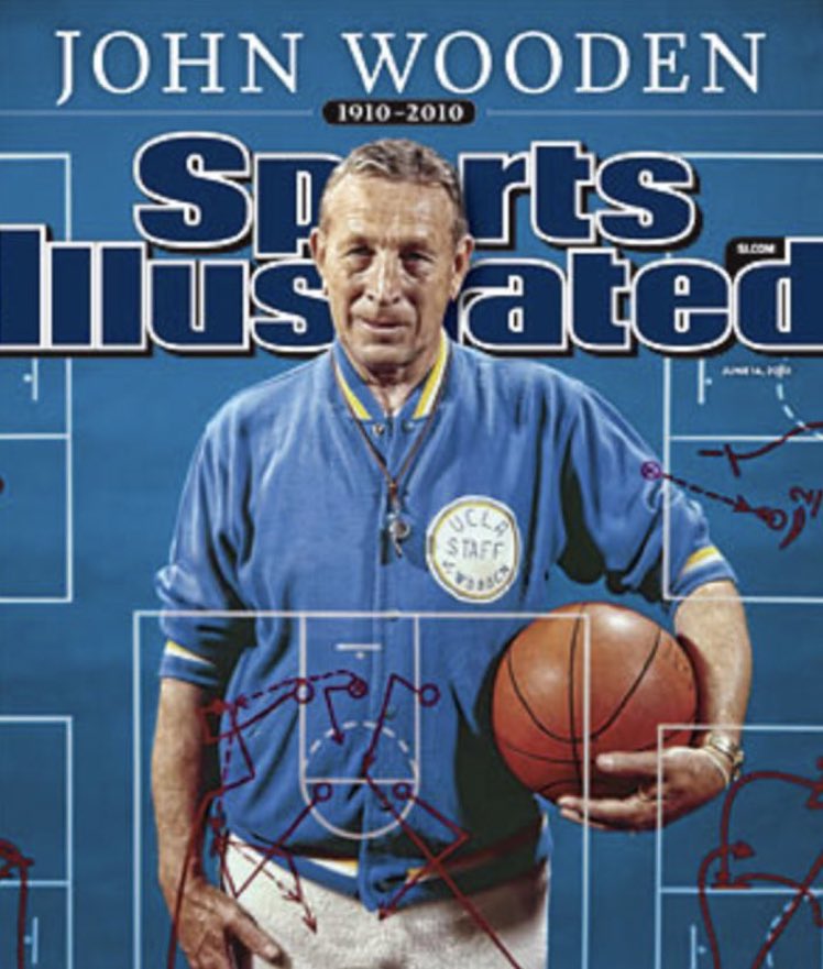 “If you're not making mistakes, then you're not doing anything. I'm positive that a doer makes mistakes.” - John Wooden