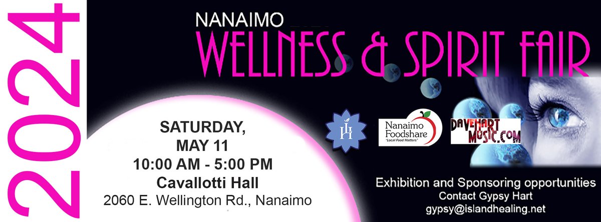 IslandHealingBC's tweet photo. SAVE the DATE INVITE 
Sat, May 11 (10am-5pm) 
SHARE on your social media platforms.

VISIT https://t.co/XxOGCUsGeR

Please invite your friends and family to this FREE Admission, FREE Parking, FREE Lectures  FOOD Truck on premises https://t.co/YTD7IUKMPU