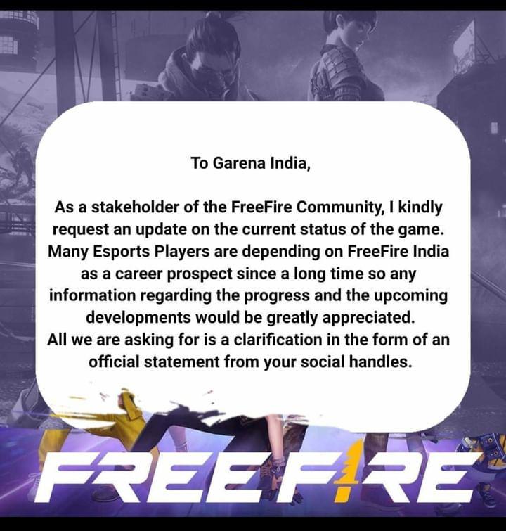 Tag this Account - @FFesportsBR @FreeFireBR @FreeFire_NA @FreeFireBR @FreeFireMena @ForrestLi_ @IndiaFreeFire @SeaGroup @esportsinfo_ind @
