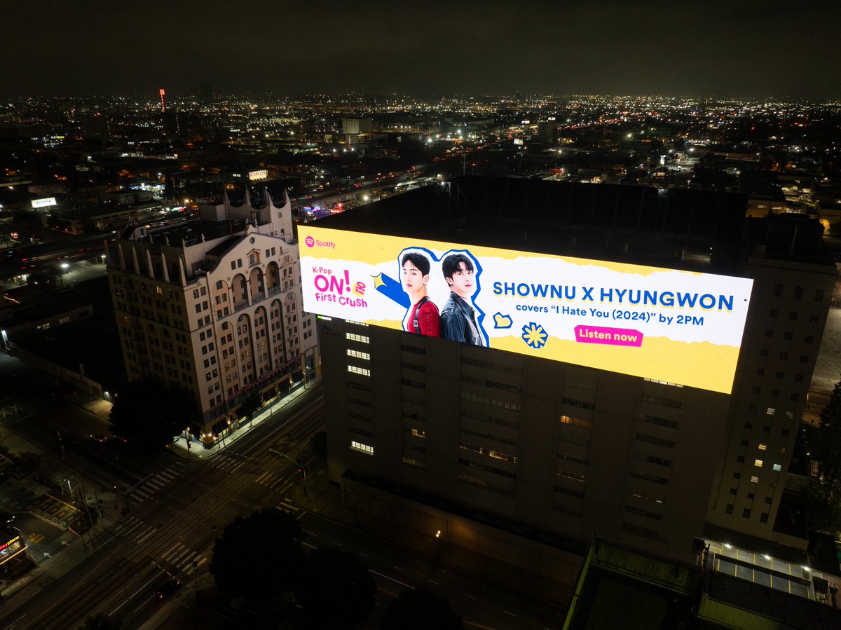 SpotifyKpop's tweet photo. psst — you might see @OfficialMonstaX SHOWNU X HYUNGWON in your city
listen to their cover of @follow_2PM's 'I Hate You (2024)' on our K-Pop ON! playlist! https://t.co/dUXo3e7Qsl
#SpotifyxSHOWNUxHYUNGWON #KPopONFirstCrush #SpotifyxMONSTAX #SHOWNU #HYUNGWON #MONSTAX #MONSTA_X https://t.co/xUta7HbeYa