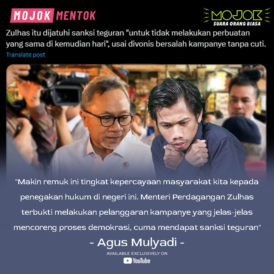 prayitcupang's tweet photo. https://t.co/Cg7xk5N97U - Kemarin kasus puluhan petugas rutan KPK terbukti melakukan pungli sampai ratusan juta dari para tahanan KPK, cuma disanksi disuruh minta maaf. Sekarang ini, hadeehh #MojokMentok https://t.co/KpKCnaVc9S
