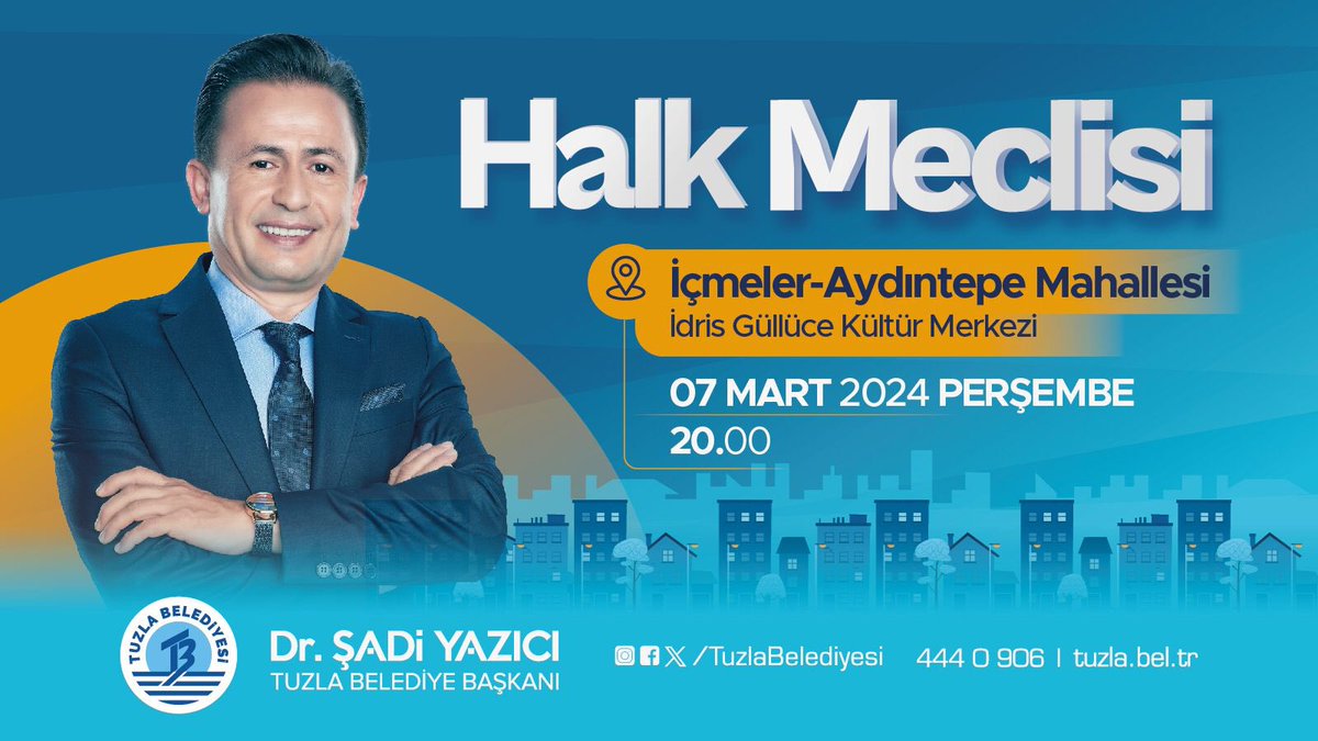 Neler yaptık?
Neler yapacağız?

Halk Meclislerimizde bugün İçmeler ve Aydıntepe Mahalle sakinlerimizle buluşuyoruz. Yaptıklarımızdan emin, yapacaklarımız için heyecanlıyız. Gelin, buluşalım.

📍İdris Güllüce Kültür Merkezi - 20.00