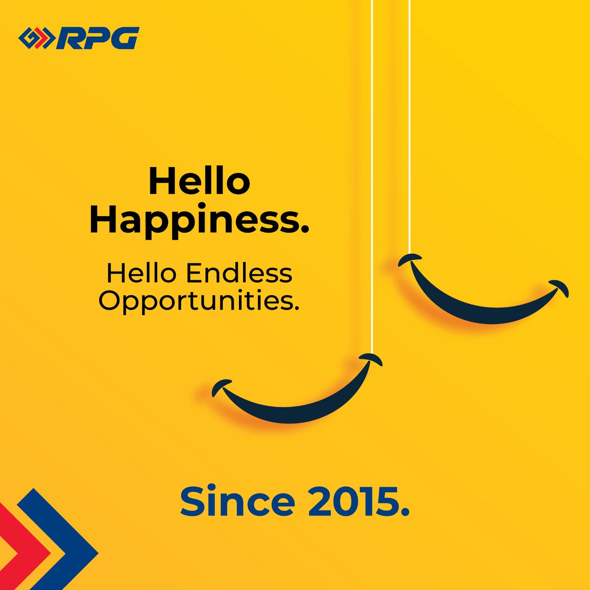 In 2015, we said Hello Happiness and opened doors to endless opportunities. Happiness is also this place called RPG, where extraordinary colleagues meet, inspiring leaders guide, and meaningful work leaves a lasting impact on businesses and lives around us. #ThrowbackThursday