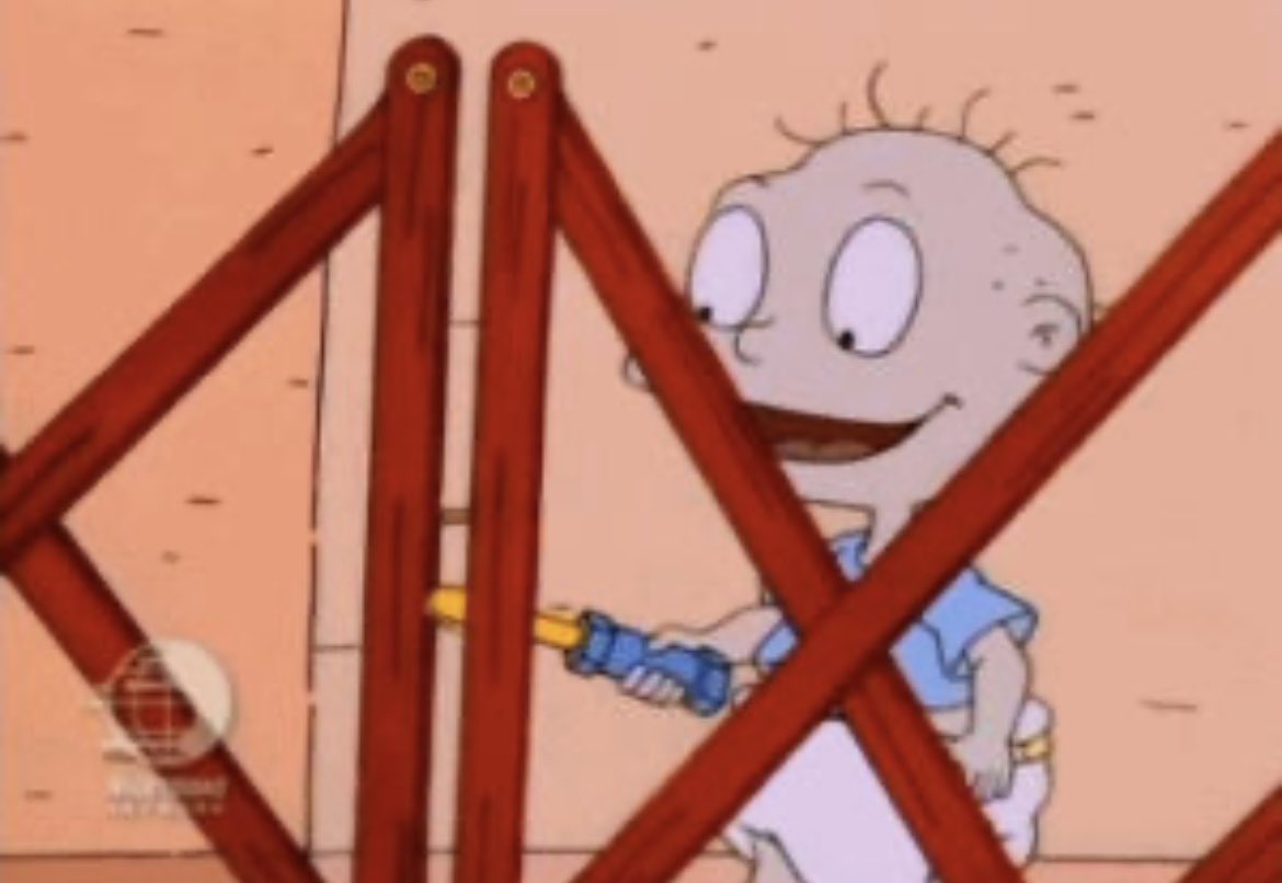 Quisiera tener el desarmador de Tommy Pickles y escapar de este corral al que llaman "vida de adulto".