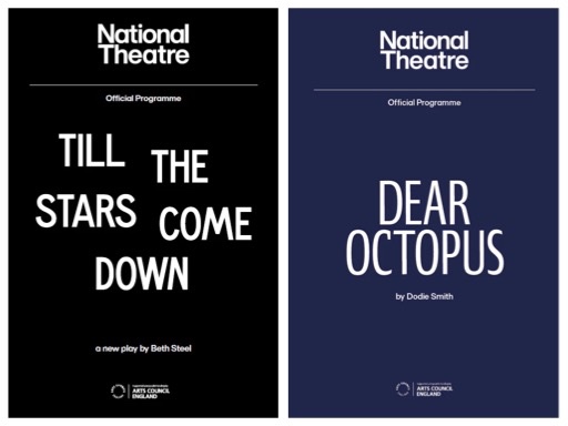 Two absolutely cracking plays I’ve seen @NationalTheatre in the last fortnight. They couldn’t be more different but both have phenomenal casts and are highly recommended! #TillTheStarsComeDown #DearOctopus