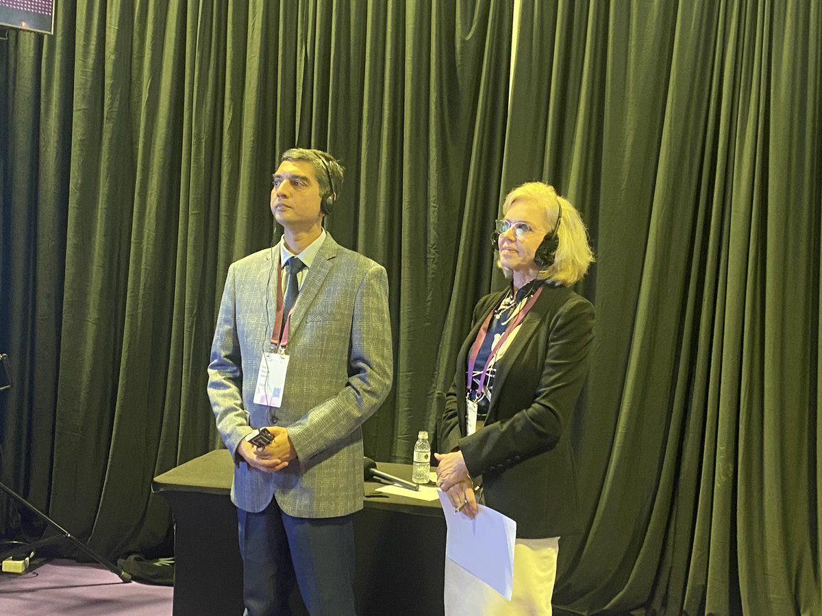 FShamim24's tweet photo. @wfsawca moderated an airway poster session with professor Carin Hagberg and presented mine in afternoon https://t.co/5TvS34AcHx