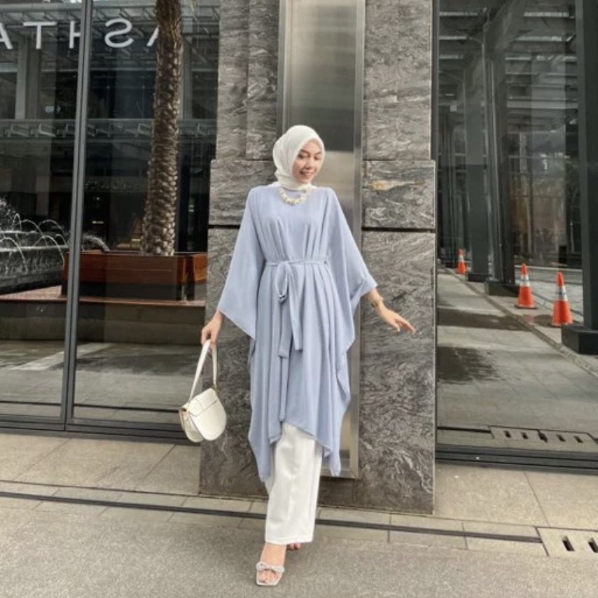 baby blue gamis for eid

- a thread