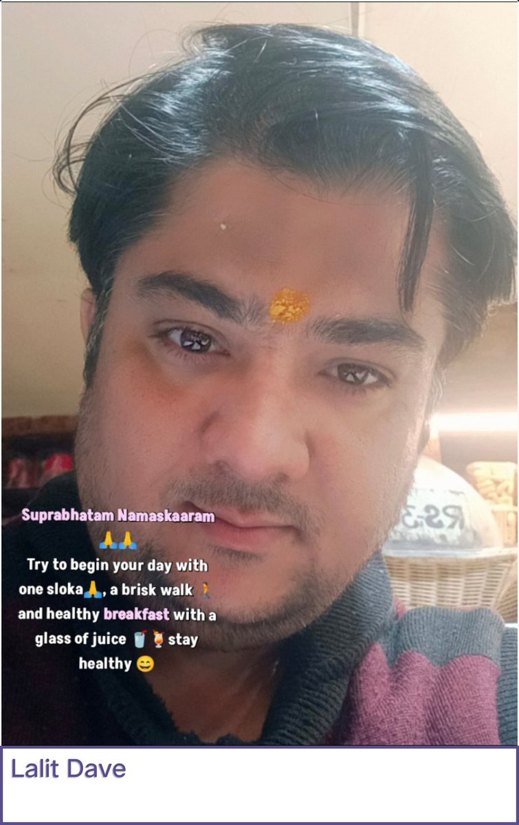 daveislalit's tweet photo. #Motivation #MorningLive #HealthyLiving #spiritualawakening #SpiritualGangster #SPIRITUAL #GoodMorningEveryone #Jaipur https://t.co/TNQ9xJjT3U