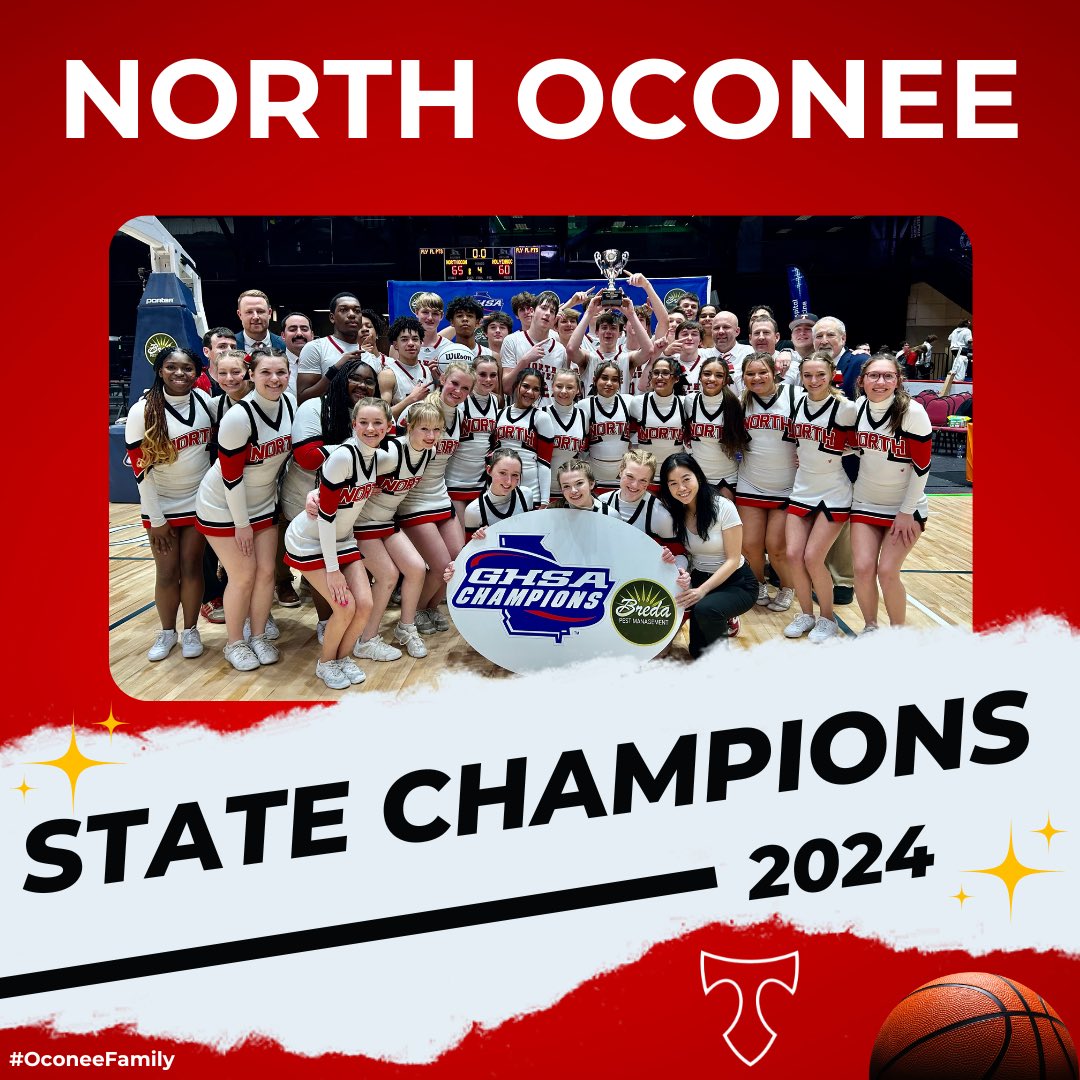 North Oconee defeated Holy Innocents’ on Wednesday in Macon to claim the Class AAAA state championship. Way to go, Titans! #OconeeFamily