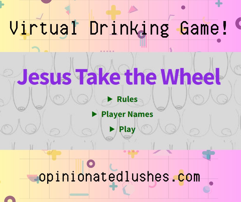 Opinion_Lushes's tweet photo. 🍹 Get ready for #VirtualHappyHour like no other at https://t.co/9ISVBXn1aO 🥂 Join friends from anywhere for a night of laughter, games, and cheers. Perfect for long-distance celebrations or just because. Let's raise our glasses and play! 🍻 #VirtualDrinkingGame #Cheers #Lushes https://t.co/5OwDiC7Fvz