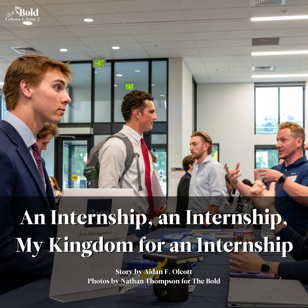 An Internship, an Internship, My Kingdom for an Internship 

"If you’re still looking for a job or an internship this summer, odds are the search isn’t going well."

Click link to read more.

l8r.it/BJVO

Story by Aidan Olcott
Photos by Nathan Thompson for The Bold