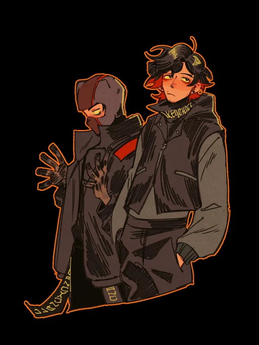 these guys [ #cliqueart #twentyonepilots ] 