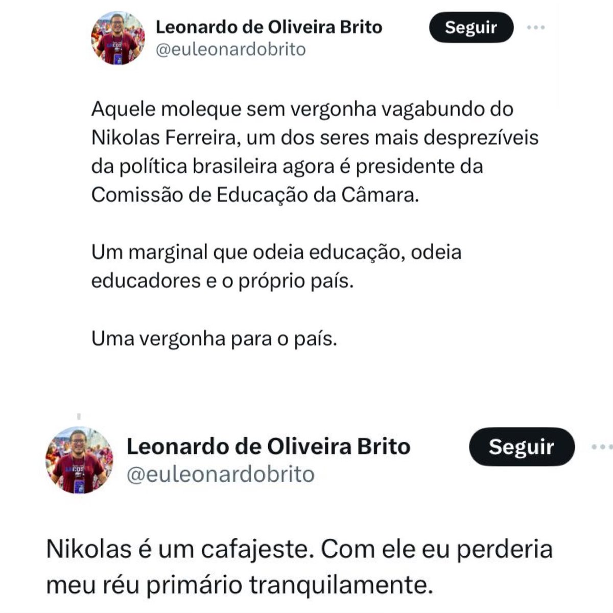 nikolas_dm's tweet photo. Vos apresento todo o amor dos que “lutam pela educação” no Brasil: https://t.co/ljpO1wWsnw