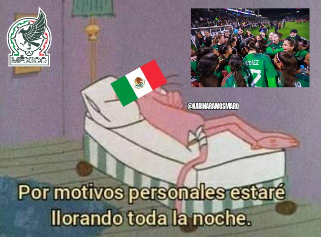 KarinaRamosMarq's tweet photo. Te quiero mucho Selección Femenil Mexicana, gracias por la ilusión y las alegrías en la #CopaOroW. Fue bonito mientras duró. 🥺

¡Siempre con ustedes! 💚 https://t.co/RKdhRxm8cu