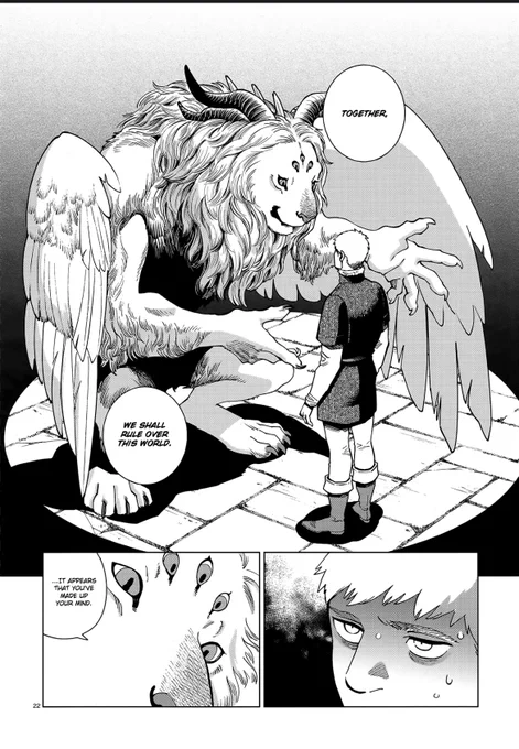 The winged lion maybe an all-powerful manipulator mastermind, but he failed to take one thing into account… 

Laios extreme autism 