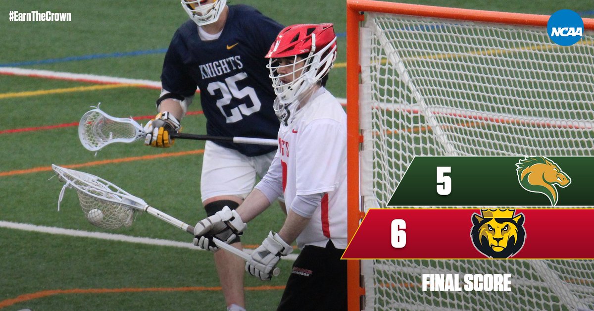 MLAX | FINAL IN SCRANTON

<a href="/KingsMLax/">King's Men's Lax</a> delivered a 6-5 loss to the Pacers of Marywood for their first win of the season! Goaltender Jackson Campbell had 13 saves for the night. Recap coming soon! 

#MonarchNation // #EarnTheCrown