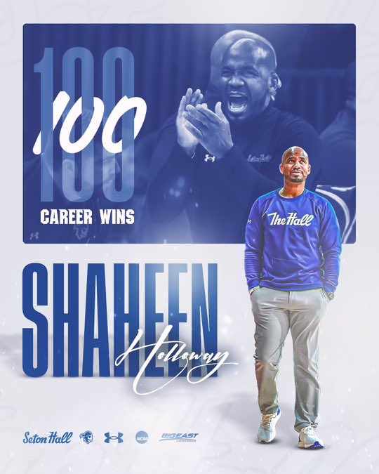 SetonHallMBB's tweet photo. Congrats, @CoachSha10 👏 

#HALLin 🔵⚪️ https://t.co/dCbD4tfZnK