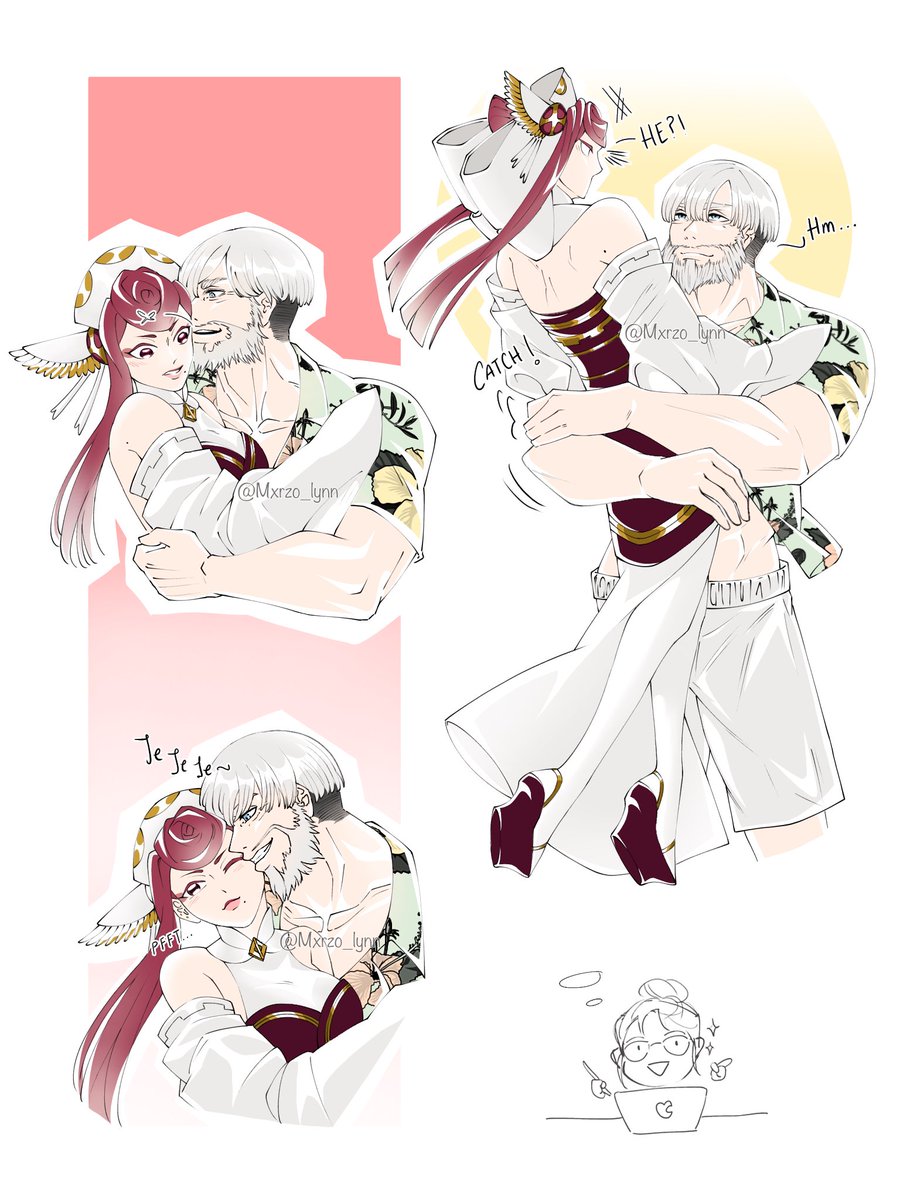 //Te Atrapé//🛡️🪭
Yo solo dejo esto aquí y me retiro leentamente~~ 🤭🤭 
#終末のワルキューレ #RecordofRagnarok #shuumatsunovalkyrie #RoR #종말의발키리 #มหาศึกคนชนเทพ #Geirolul #Leonidas