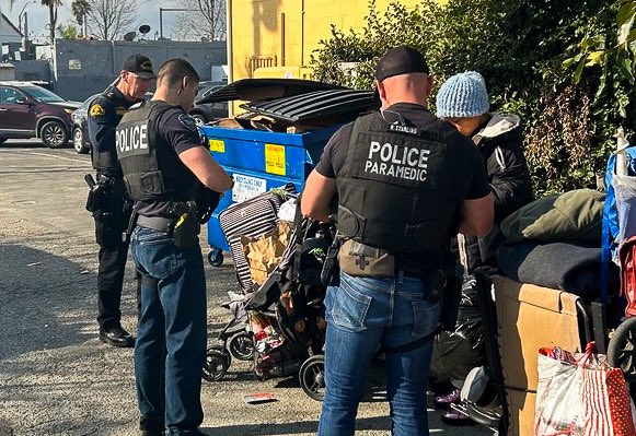 #SBCProbation partnered with @FontanaPd to provide services to 76 unsheltered individuals in the City of Fontana. 10 were referred to outreach services, 32 hygiene kits were distributed, and 3 were arrested for outstanding warrants or new law violations. #protectthecommunity