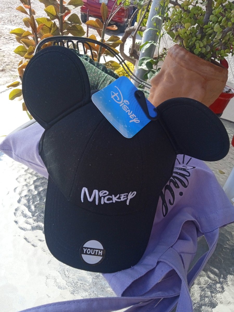 de los regalos más chidos que me han dado mi prima fue a @Disneyland y me trajo estás orejas de #MickeyMouse #january2024 #Disneyland ♥️