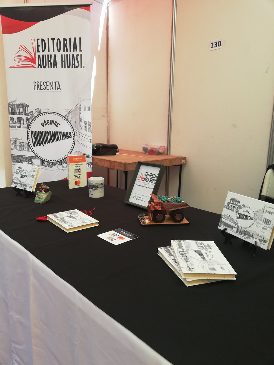 aukahuasi's tweet photo. PRONTO volveremos a #Feploa! Atentos a los días en que podrán adquirir PAGINAS CHUQUICAMATINAS en nuestro stand.
#Calama https://t.co/Zg9nXOzMZF