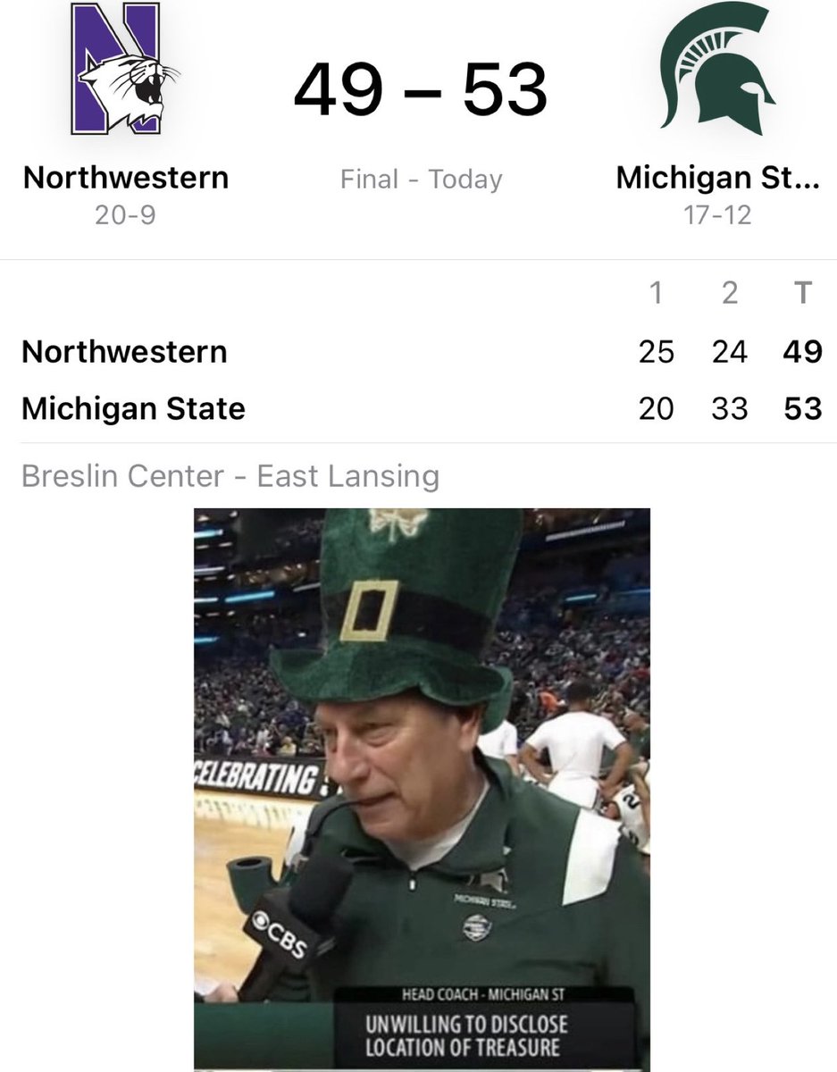 BarstoolMSU's tweet photo. JANUARY, FEBRUARY, IZZO

MSU PULLS IT OUT ON SENIOR NIGHT🔥🔥🔥🔥🔥 https://t.co/icBeEUYK3k