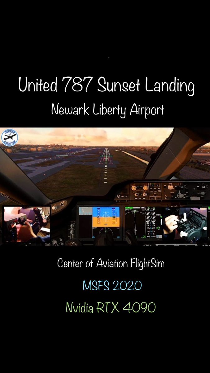 United Boeing 787 Sunset Landing Newark Liberty Airport ✈️ MSFS 2020 RTX 4090 youtu.be/6YzpeWHwcz4?si… #centerofaviation #avgeek #flightsim #xplane #msfs2020 #flyhoneycomb #thrustmaster #aviation #airplanes #boeing #boeing787 #nvidia4090 #Newark