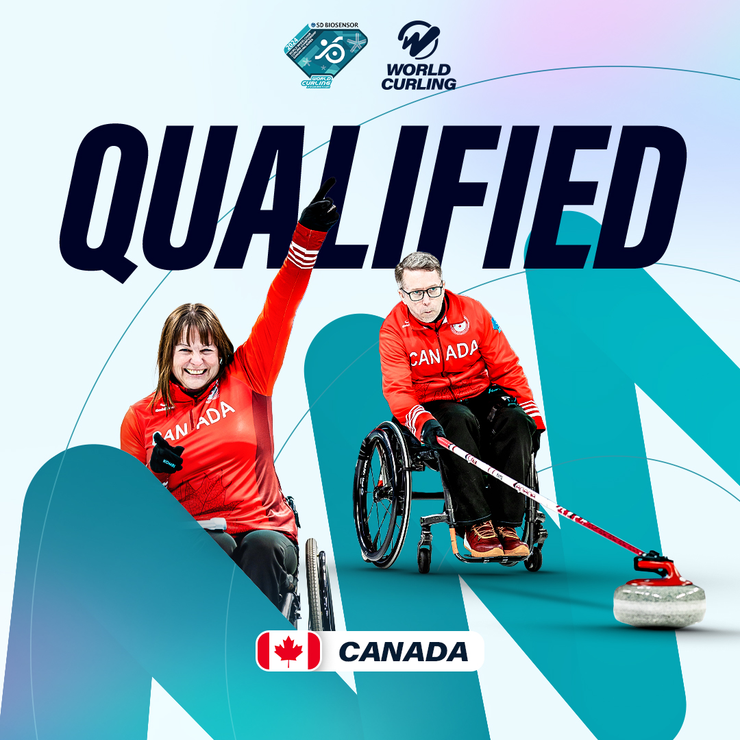 Huge congratulations, Canada 🇨🇦, on earning a spot in the World Wheelchairs' play-offs! #WWhCC #WheelchairCurling