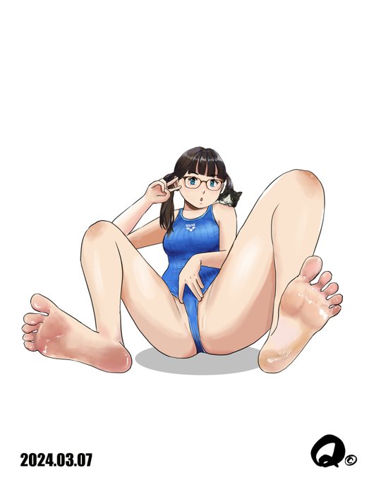 3/7㊍のモカちゃん
競水М字😋

足裏が上手く塗れん足裏フェチです😭👣 