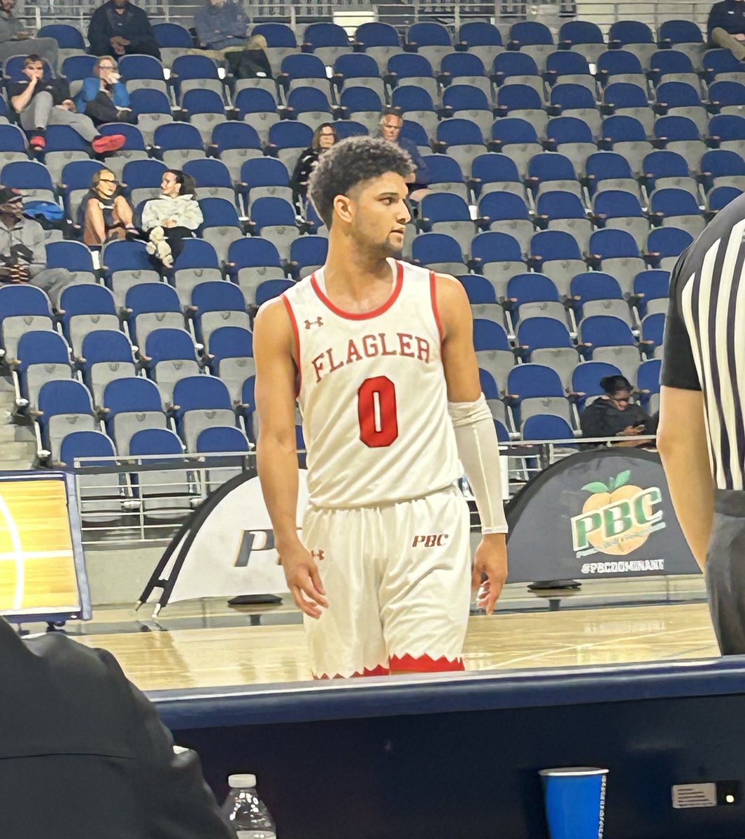 TMarkwith14's tweet photo. Flagler defeats Augusta in the last quarterfinal matchup of the Peach Belt Tournament, Blessed Trinity alum Jax Bouknight played a well-rounded game and led the Saints with 20 points, 6 rebounds, and 3 assists. https://t.co/SdrLqDAyOs
