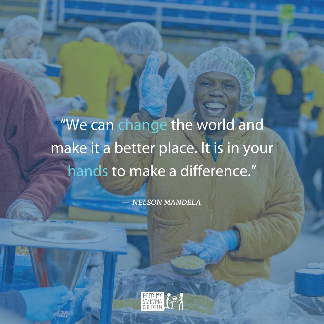 Every day volunteers across the U.S. use their hands to pack nutritious meals that are changing lives. If you have ever volunteered with us — thank you! 💙 Tag or send this post to someone you want to pack with. 📦 Sign up: fmsc.org/volunteer #volunteer #feedingkids