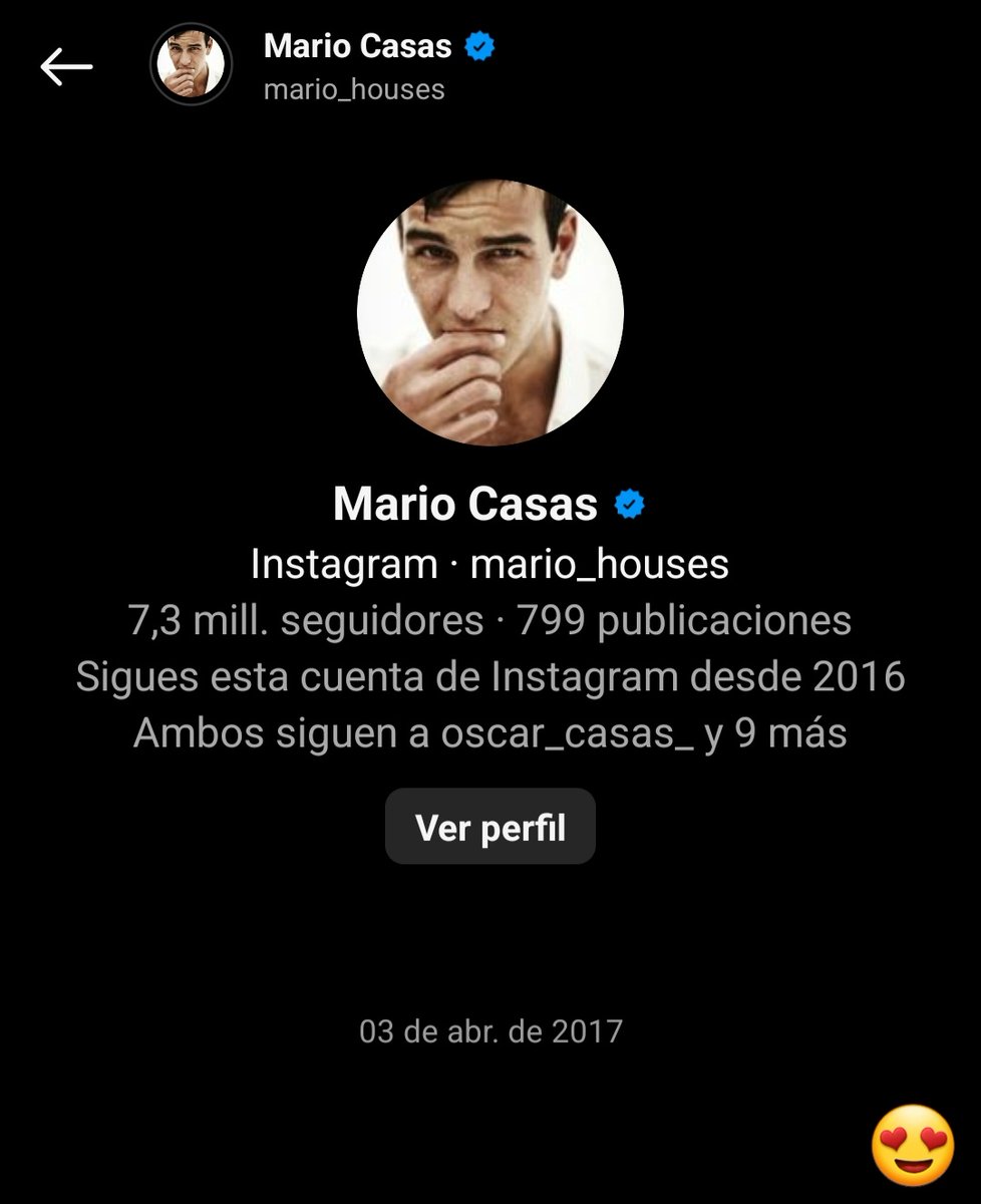 vellacarlam's tweet photo. Cuando me prg si alguna vez me enamore... yo automáticamente @mario_casas_  😅
7 años acosando a este ser humano y mientras siga existiendo ig lo haré. https://t.co/VcnyWj59s4