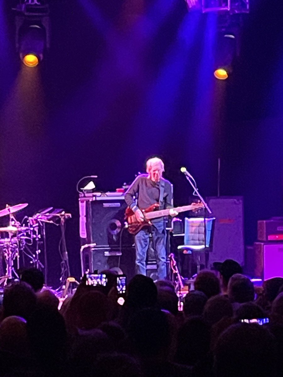 At the Cap rn and Phil dropping bombs at 84 years old hell yeah #phillesh #capitoltheatre