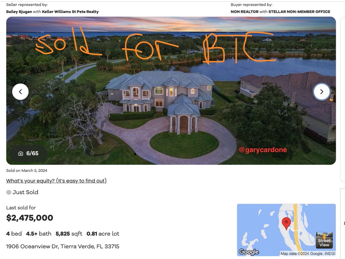 미국 부동산 투자자인 게리 카돈님은 32억 부동산을 팔아서 비트코인에 투자한다고 합니다. 부동산 투자자들은 비트코인을 금방 금방  이해하고, 시간 선호도가 주식 투자자들에 비해서 굉장히 낮습니다. 비트코인 ETF를 살지 현물을 살지 고민하던데, 이분은 벌써