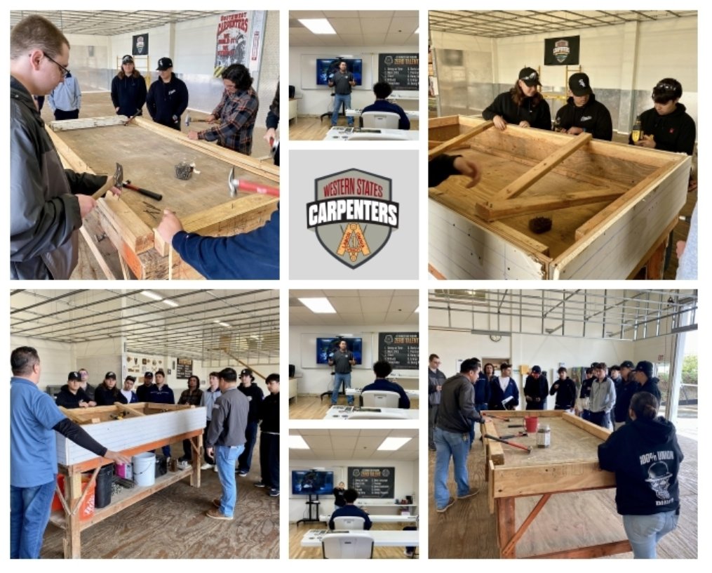 Great visit to the @WSCarpenters today discussing #CareerConnections and possibilities in the #SkilledTrades! 
@achs_scorpions @OxnardUnion @OUHSD_CE @VenturaCOE @CaliforniaCTE @actecareertech @SkillsUSA @HFTforSchools 
#CTE #STEAM #Makerspace