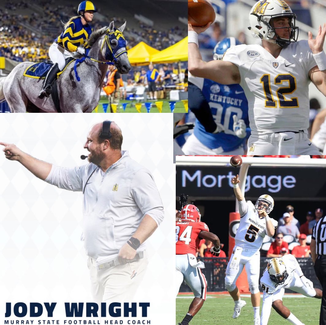 After a great conversation with Coach Wright, I am very blessed to receive my first D1 offer from Murray State University! 🔵🟡🏇🏿 #GoRacers #AGTG