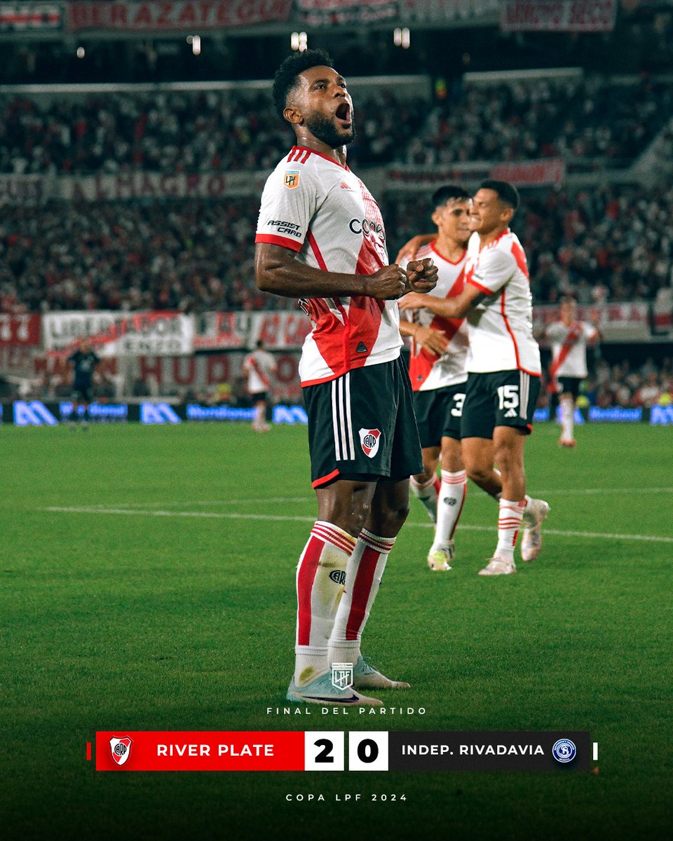 ¡¡GANÓ RIVER!! 🤍❤️🤍💪