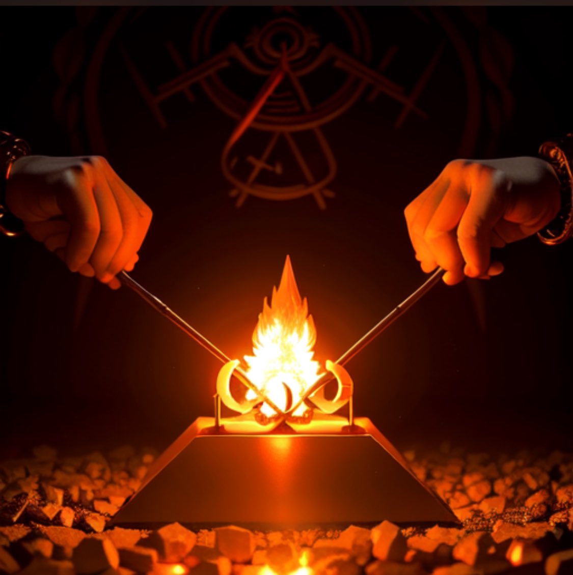 Fire is the symbol of natural discoveries, or technical, scientific knowledge and skill. The element represents a power so awesome and challenging that the self-discipline of Masonic ethics and morality is needed to guide and control it.
#MysticalTeachings
#IAM